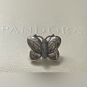 ✨New✨ Retired Authentic Pandora Oversized Butterfly Charm (797880CZ)